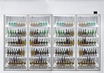CHAMBRE FROIDE POSITIVE 3600x1200x2200 4 PORTES EN VERRE