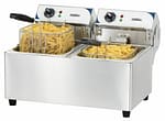 Friteuse électrique 2 x 7 litres