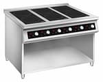CUISINIÈRE À INDUCTION 6 ZONES CONVIENT UNIQUEMENT AUX POÊLES À INDUCTION