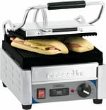 Grill Panini Petit Premium Rainurée - Rainurée avec minuteur