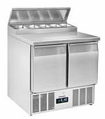 Saladette 2 portes 5 x GN 1/6