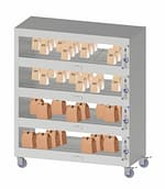 Etagère chauffante mobile 180