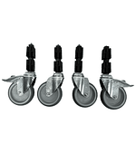 SERIE DE ROUES POUR TABLE 4X