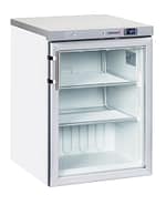 Armoire négative vitrée 200 L Blanche