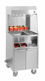 Poste de salage double chauffe 600