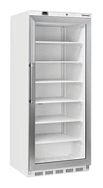 Armoire négative vitrée 600 L Blanche