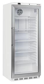 Armoire positive vitrée 600 L Blanche