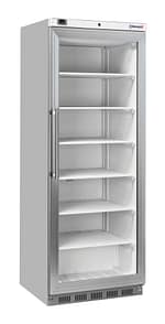 Armoire négative vitrée 400 L Inox