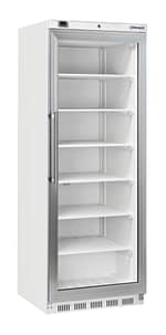 Armoire négative vitrée 400 L Blanche