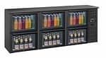 Arrière bar 3 x 2 tiroirs vitrés