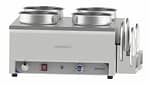 Bain-marie à eau à sauce 4 x 7,5L