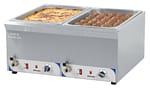 Double bain-marie avec robinet de vidange GN 1/1 - 200 mm