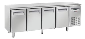 Table réfrigérée négative 4 portes