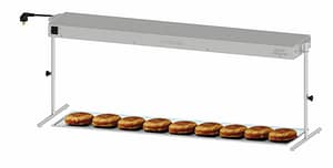 Rampe chauffante infrarouge avec éclairage 1200