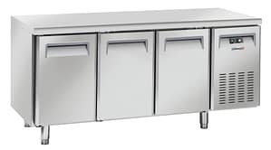 Table réfrigérée négative 3 portes