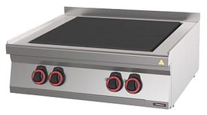 Fourneau électrique à poser 4 plaques coup de feu 80