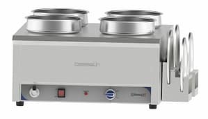 Bain-marie à eau à sauce 4 x 7,5L