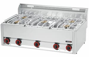 Fourneau gaz à poser 5 feux L 99