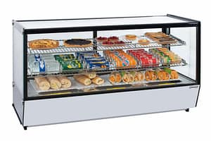 Vitrine réfrigérée 200L encastrée