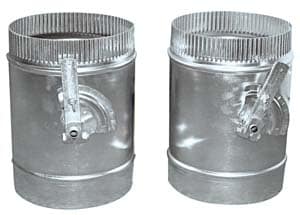 SOUPAPE D'ALUMINIUM Ø 350