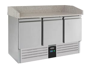 TABLE PRÉP POUR PIZZA 3 PORTES