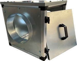 VENTILATEUR CAISSON DOUBLE PAROI 12/12/900 1kW