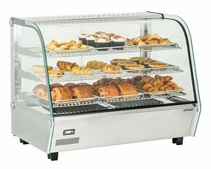 Vitrine chauffante 160L