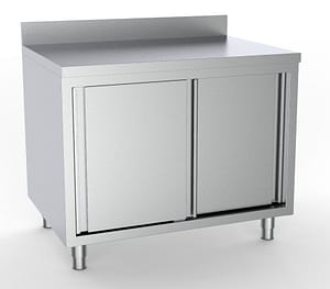 600 PLAN DE TRAVAIL PORTES COULISSTANTES BORD RELEVÉ 1800