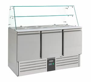 SALADETTE RÉFRIGÉREE AVEC VERRE 3 PORTES