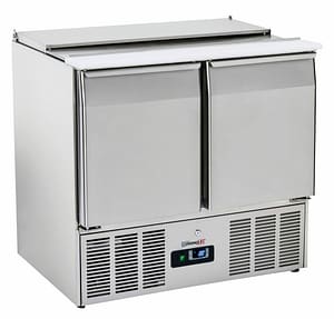 Saladette de préparation 2 portes 900
