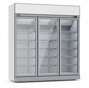 RÉFRIGÉRATEUR 3 PORTES EN VERRE INS-1530R