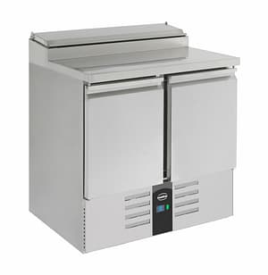 SALADETTE RÉFRIGÉRÉE 2 PORTES 5x1/6GN RÉCIPIENT