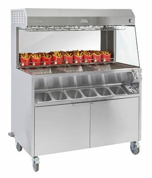 Poste de salage double chauffe 1200