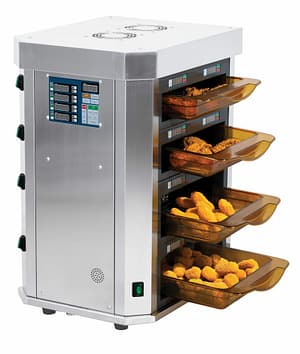 Coffre de conservation et de maintien en température vertical S - 4 bacs