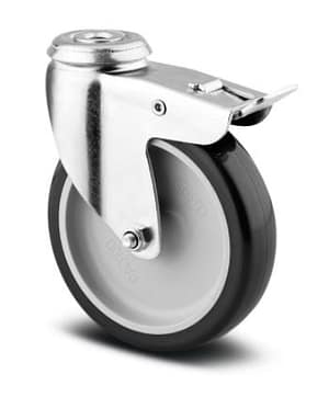SERIE DE ROUES POUR CHARIOTS DÉBRASSAGE 4X