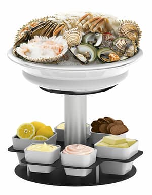 Présentoir à fruits de mer rotatif 2 Fuly