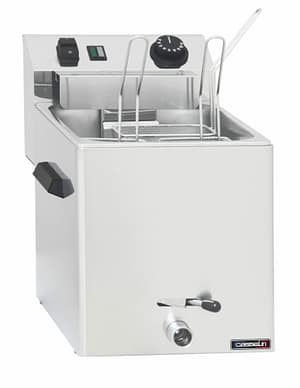 Cuiseur à pâtes électrique avec vanne de vidange - 3 paniers