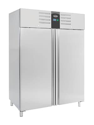 CONGÉLATEUR EN ACIER INOX 2 PORTES 1400L ENERGY LINE