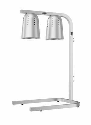 LAMPE CHAUFFANT ARGENT