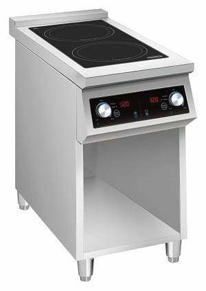 CUISINIÈRE À INDUCTION 2 ZONES CONVIENT UNIQUEMENT AUX POÊLES À INDUCTION