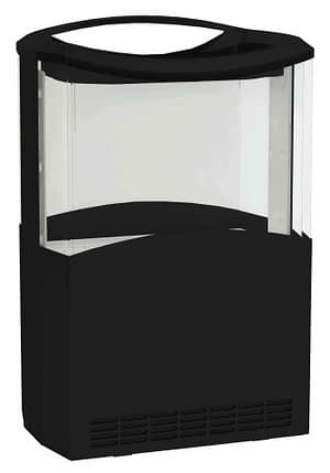RÉFRIGÉRATEUR NOIR POUR ACHATS IMPULSIFS 110L