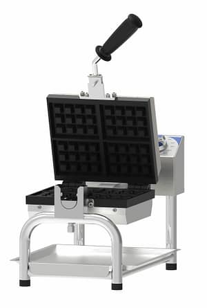 Gaufrier simple ouverture 180° - 4 mini gaufres