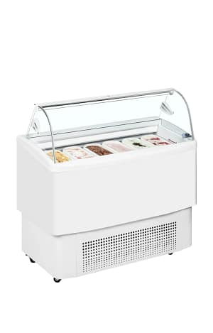 Vitrine ventilée pour glace 6 gn