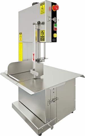 SCIE À RUBAN 400V - STRUCTURE INOX