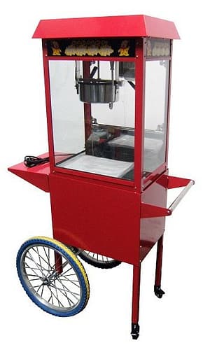 APPAREIL POPCORN INCLUS ROULETTES