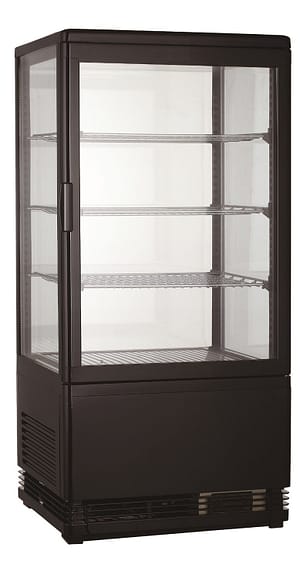 VITRINE RÉFRIGÉRATÉE 78L NOIR