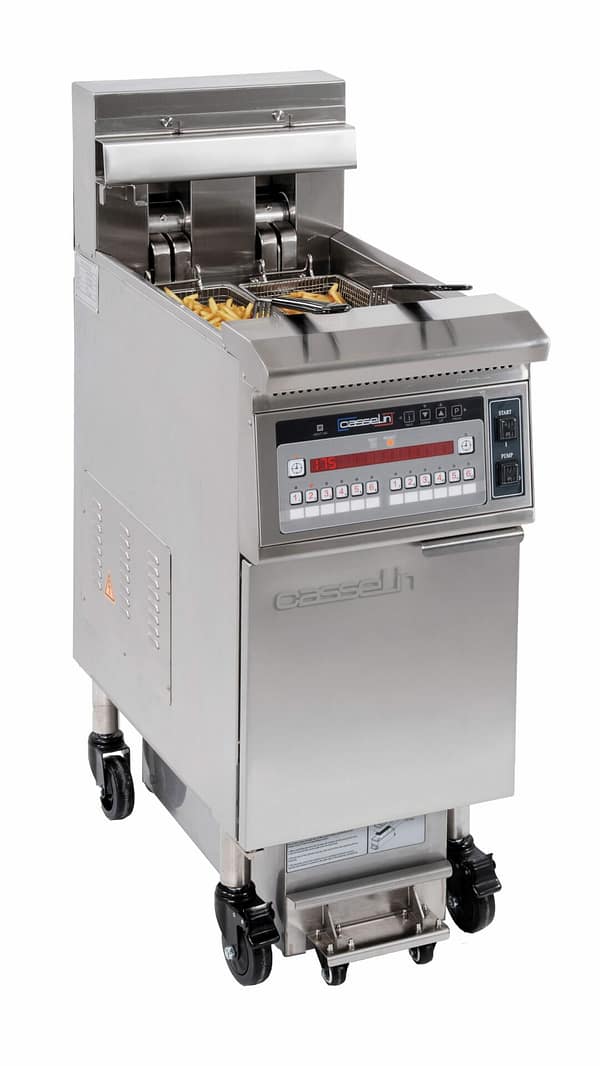 Friteuse électrique avec filtration 22 litres 17kW