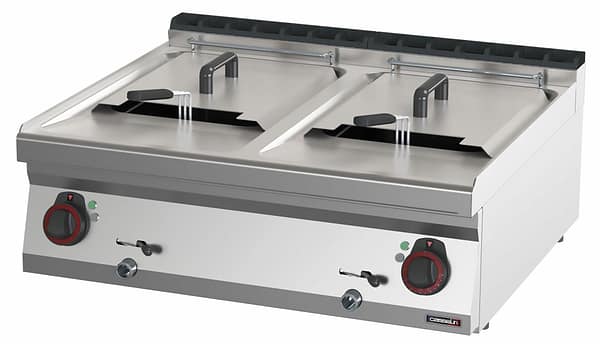 Friteuse électrique à poser 2 x 13 litres 80