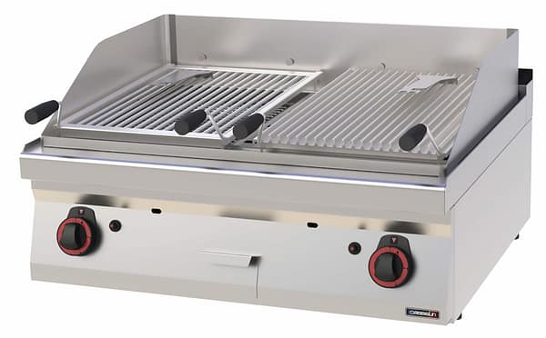 Grill pierre de lave double 40