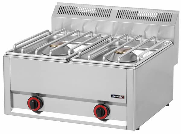 Fourneau gaz à poser 2 feux 66